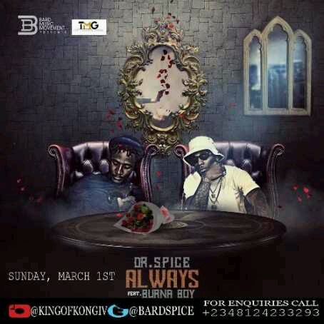MUSIC | Dr. Spice ft Burna Boy – Always (Prod. by DeeVee)