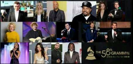 Check out the FULL list of performers at the 58th Grammy Awards tonight
