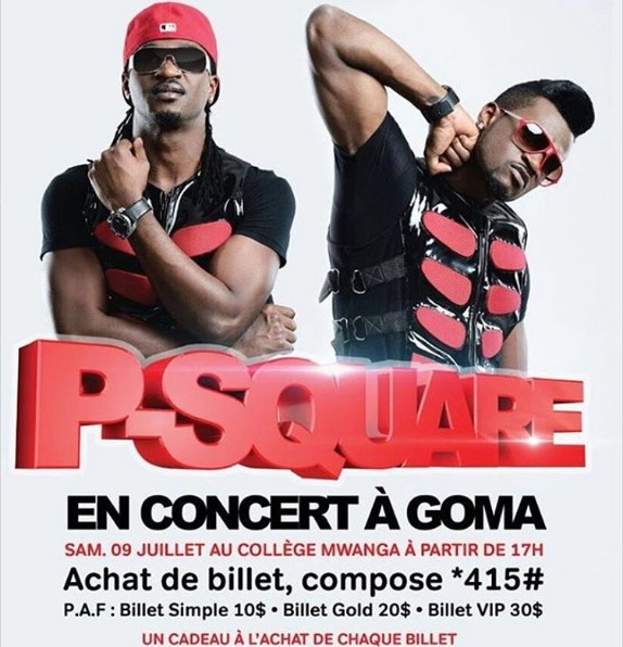 Peter Okoye calls out brother,Jude for booking show with PSquare’s name