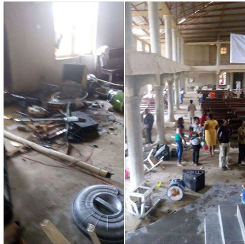 Muslim Youths Attack Catholic Church Near Abuja (Photos)