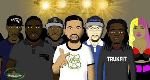 VIDEO | Eminem vs Drake – Rap Battle (LT Animated Cartoon)