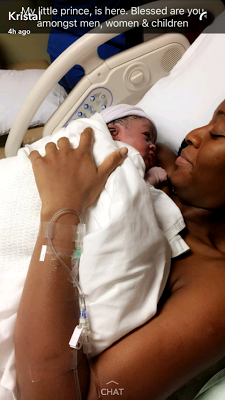 Comedian Bovi & wife Kris welcome a baby boy (photos)