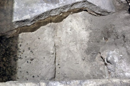 Stone slab ‘where Jesus lay’ when he was buried photographed for the first time