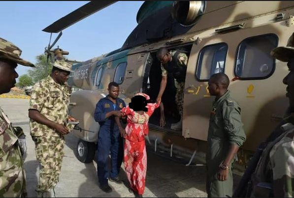 Nigerian Army Troops Rescue Another Chibok Girl In Borno State (Photo)