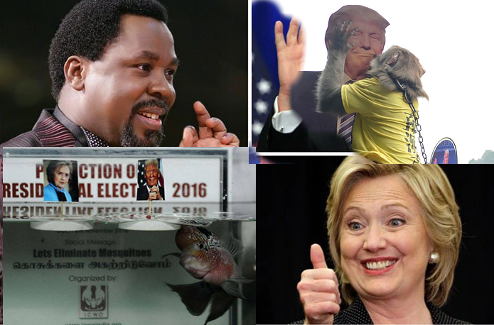 How oracle monkey, fish humiliated T.B Joshua