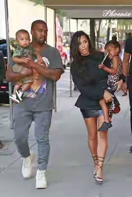 Kanye West continues his recovery away from the family but with support from his wife Kim Kardashian
