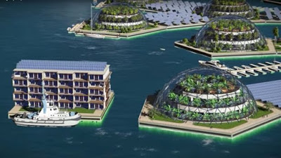 See Prototypes For The World’s First ‘Floating City’ In The Middle Of The Pacific Ocean