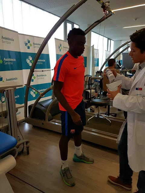 Enyimba Winger Ezekiel Bassey Joins Barcelona After Successful Medicals
