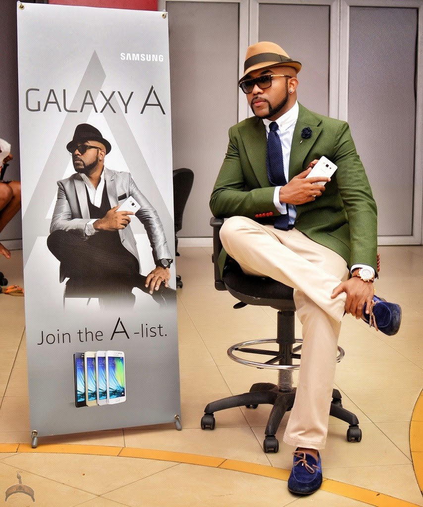 Banky W Re-New His Deal With Samsung As Their Brand Ambassador