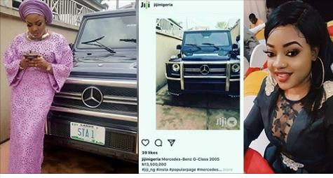 Actress, Sotayo Sobola puts up her multi-million naira G-wagon for sale