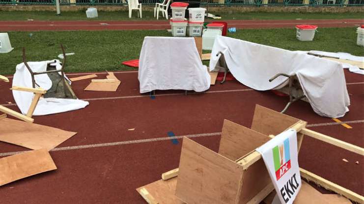 APC LG Primaries Election Turns Violent In Lagos
