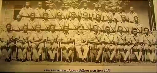 Meet first 30 Nigerian military officers before 1960
