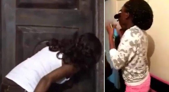 House girl peeps while husband and wife were making love, caught, beaten and sent away