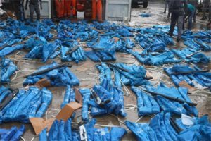 Another container of 475 arms uncovered in Tin Can port