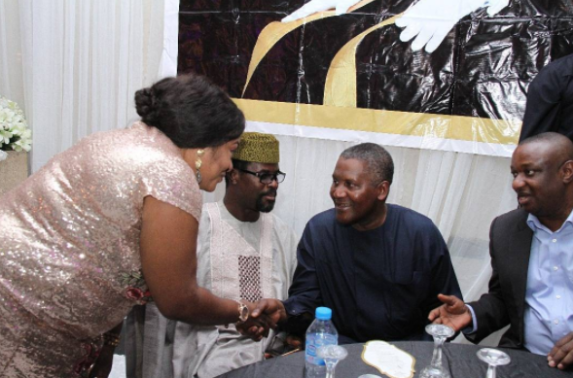 Dangote stood up to greet me-Foluke Daramola relieves her encounter with Africa’s richest man