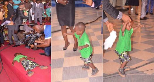 Apostle Suleman Raises Dead Child back To Life (Photos)