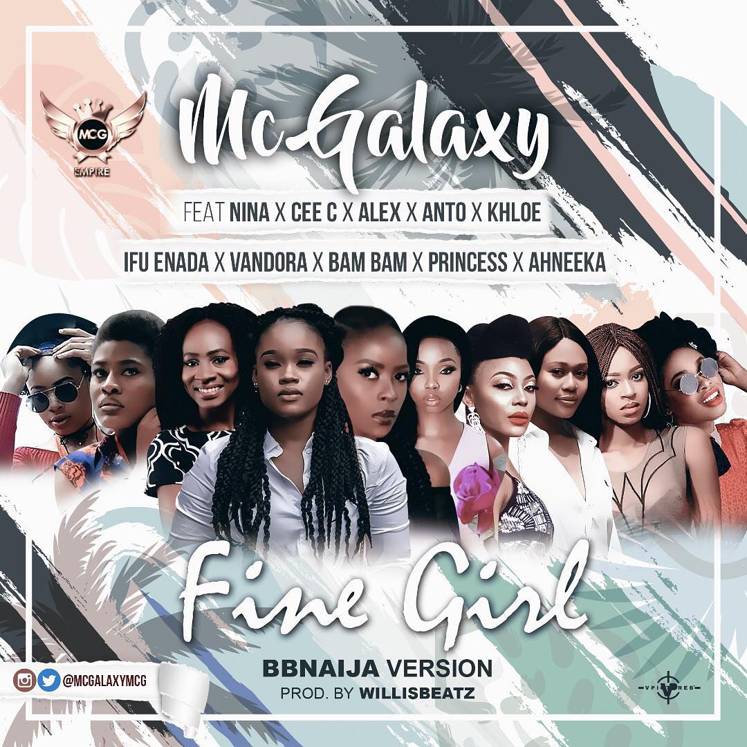 Mc Galaxy Ft. Nina, Cee C, Alex, Anto & Khloe – BBNaija Fine Girls