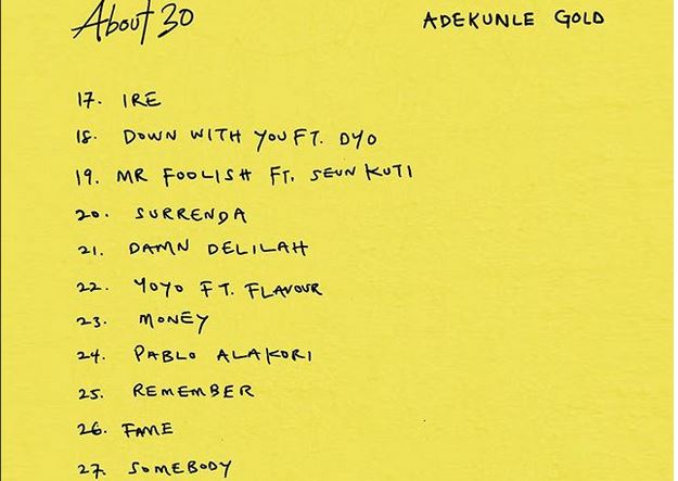 DOWNLOAD MP3: Adekunle Gold – IRE (Remix) Ft. Jacob Banks