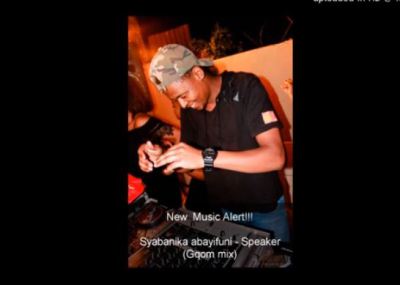 MP3: Syabanika Abayifuni – Speaker (Gqom mix)