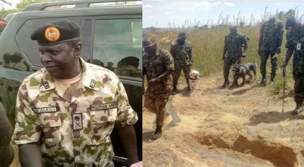 Grave of missing General Alkali discovered, village head surrenders
