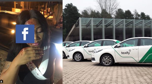 Taxify debunks allegation that driver smashed lady’s face after robbing her