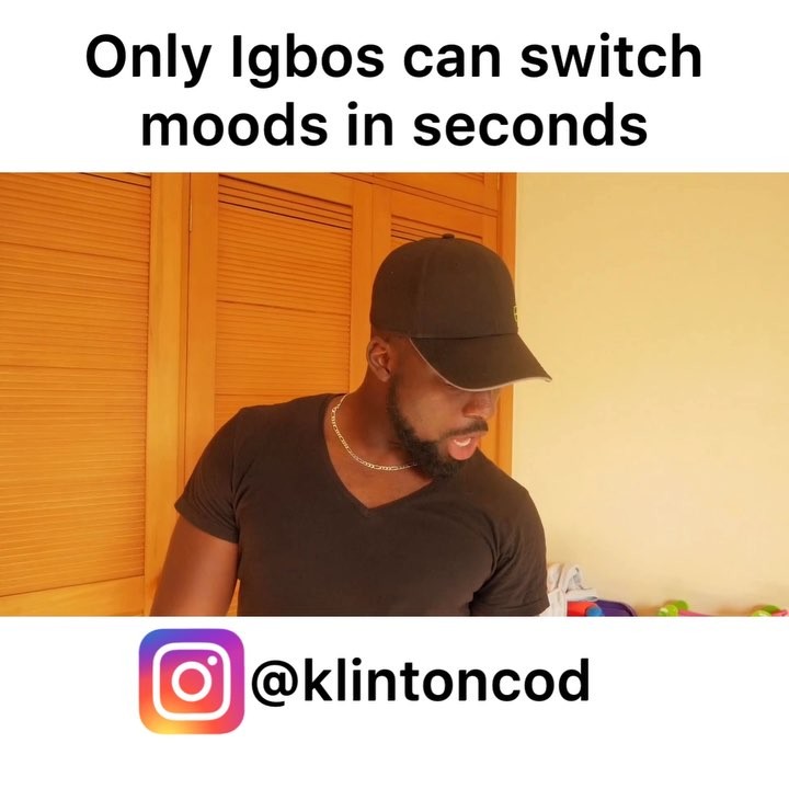 Comedy Video: Klintoncod – Only Igbos Can Switch Moods In Seconds