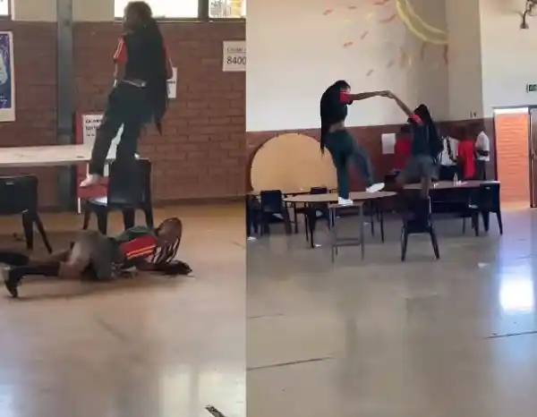 Mzansi frown at viral video of female students doing “Umlando” challenge