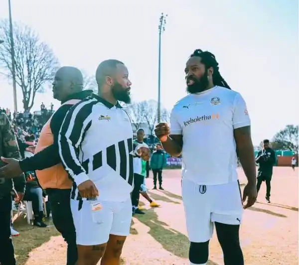 Gospel team emerges winner at SA celebrity soccer games 2023 (Photos)