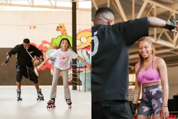 Murdah Bongz spends quality time with DJ Zinhle and Kairo Forbes (Video)