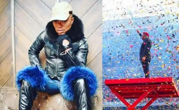 “I’m not okay,” Somizi reacts to Julius Malema elevated appearance at FNB stadium