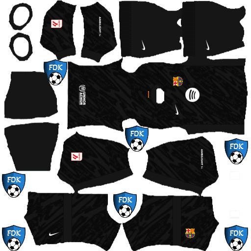 F.C Barcelona Kits 2024 – 25 For Dream League Soccer 2025